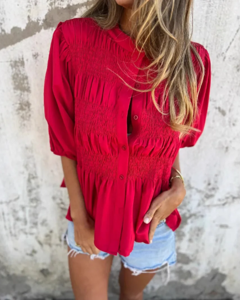 VALETE - Cotton Gauze Blouse