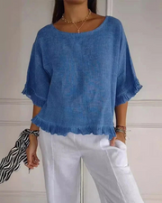 NABILA - STYLISH LINEN SHIRT