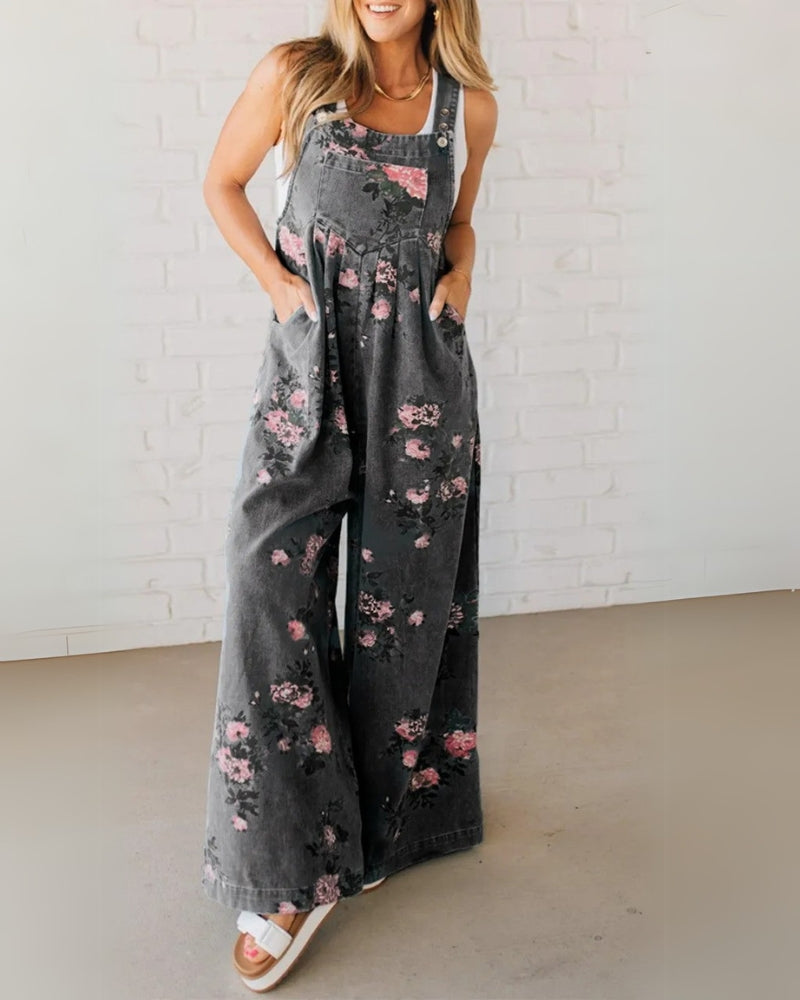 MIRONA - Casual Denim Overall