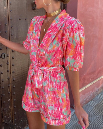 AMAYA Colorful summer Jumpsuit