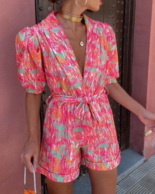 AMAYA Colorful summer Jumpsuit