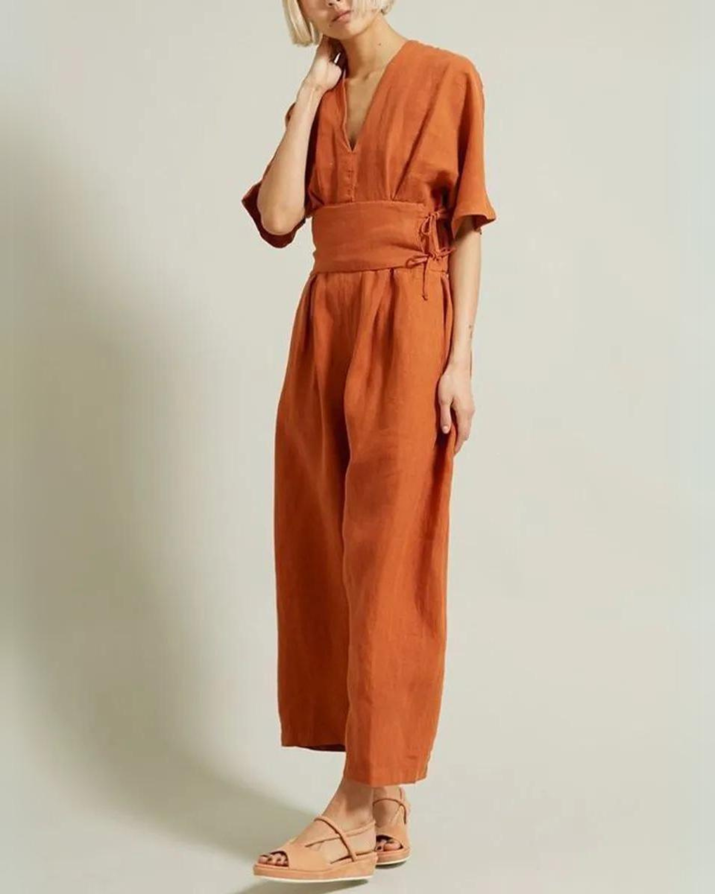 NILO - COTTON SUMMER JUMPSUIT
