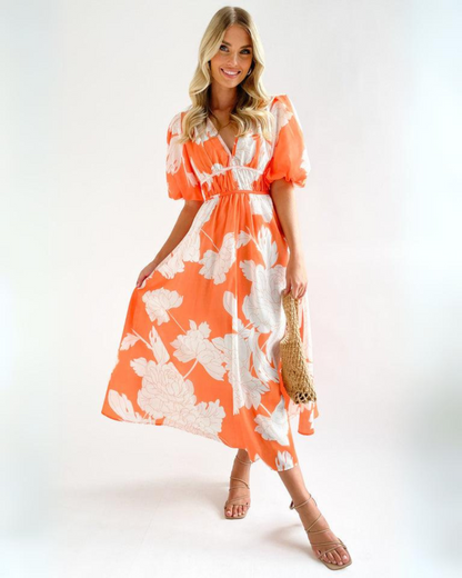 Ona - Colorful Midi Dress