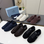 Prada 2026 Casual Sneakers Sheepskin Suede 732935