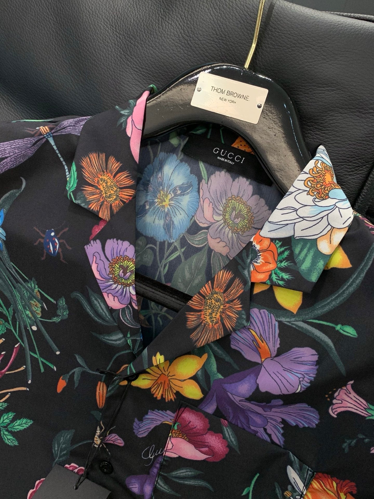 Gucci 2026 Flower Set Black mix colors Silk 131811