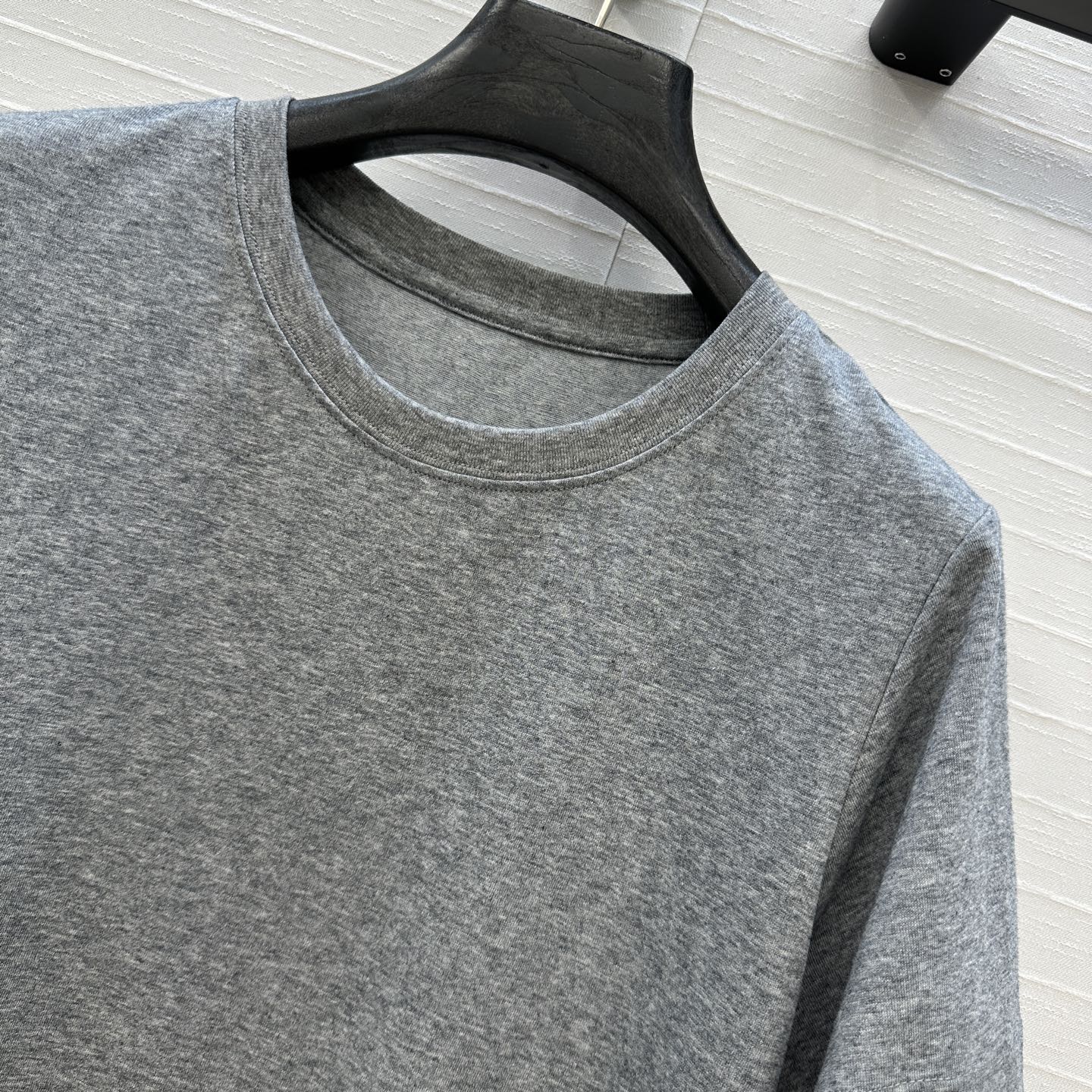 Zimmermann 25 Lace Short-sleeved T-shirt Gray Cotton 239