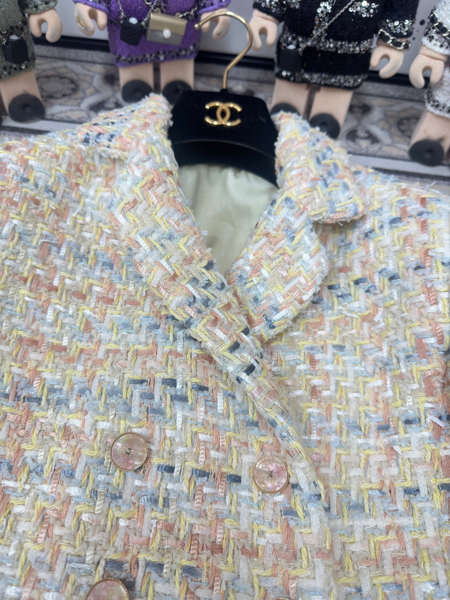 CC Coat Dress Multicolor Cotton Polyamide 251915