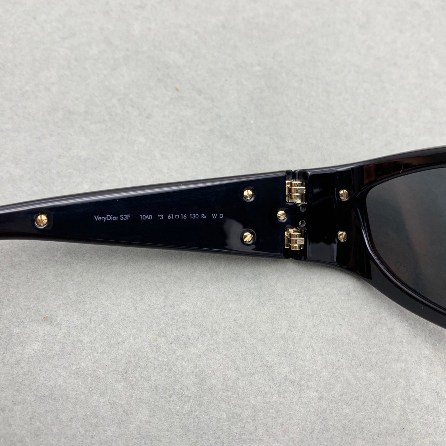 Dior Sunglasses VeryDior S3F Black Acetate