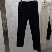 Fendi 2026 Men's Jeans Black Denim 738166