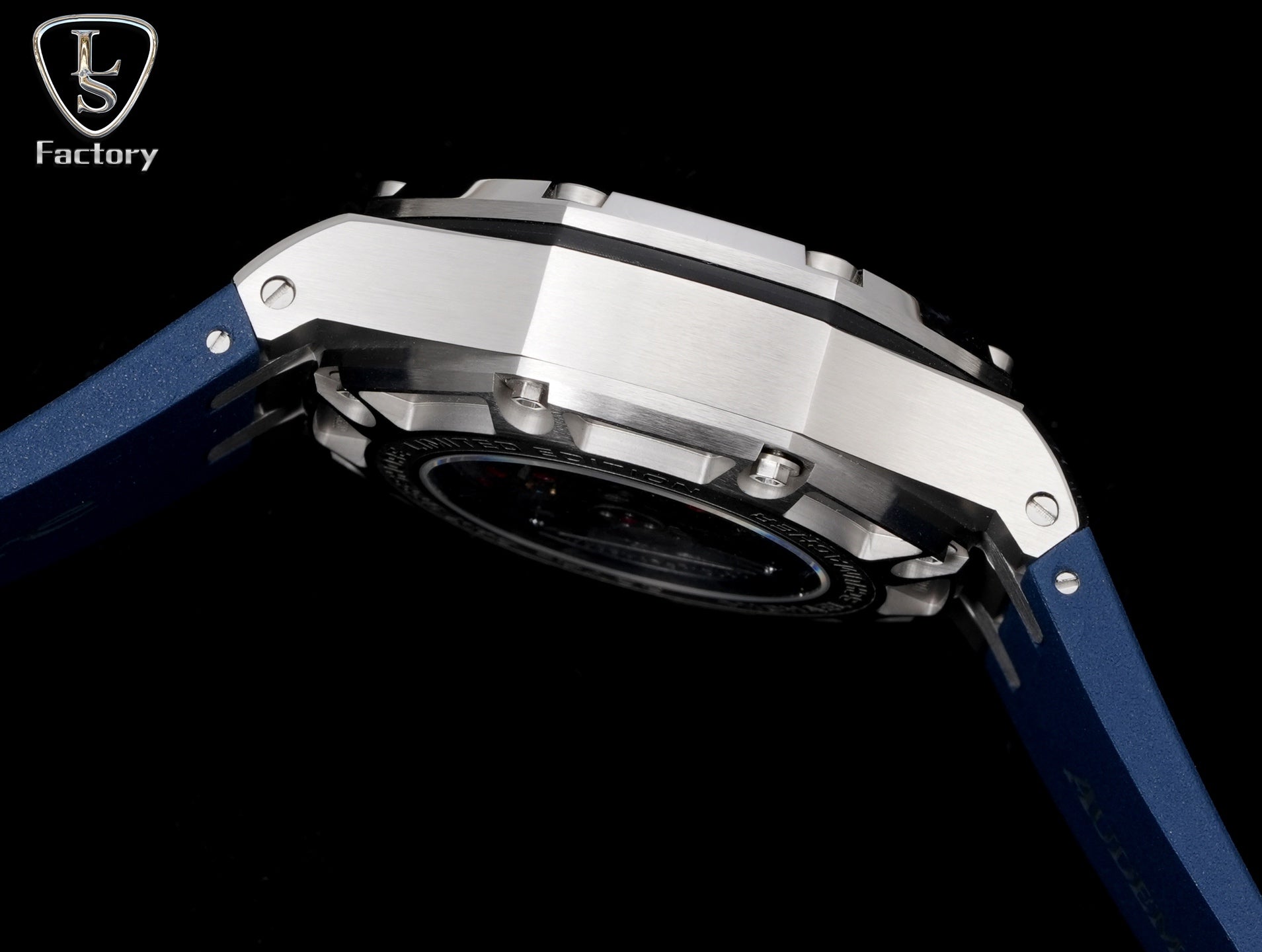 Audemars Piguet Royal Oak Offshore Chronograph 44mm Grey Case Blue Grey Dial