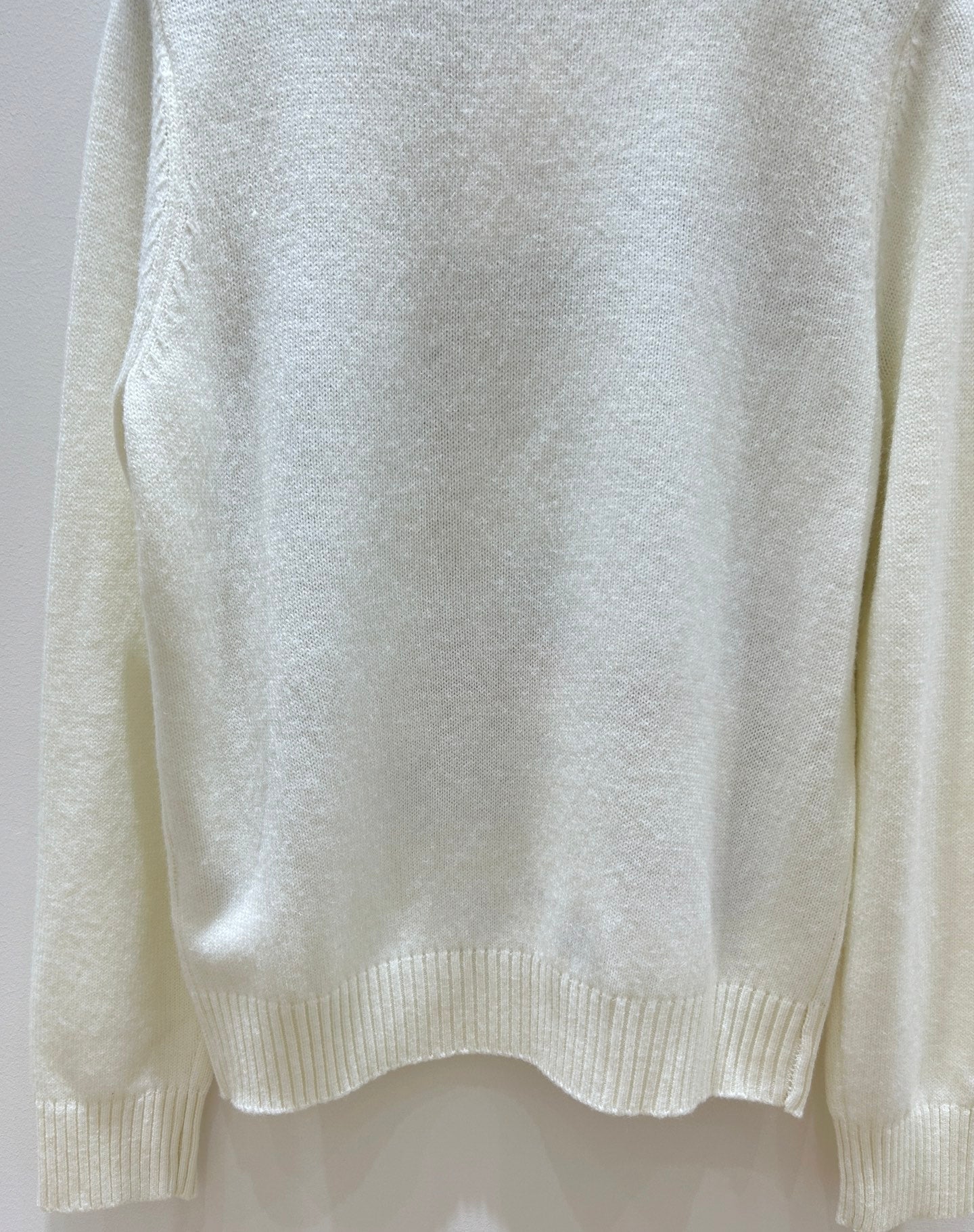 Dior 2025 Sweater With Shanghai-themed Embroidery Cashmere