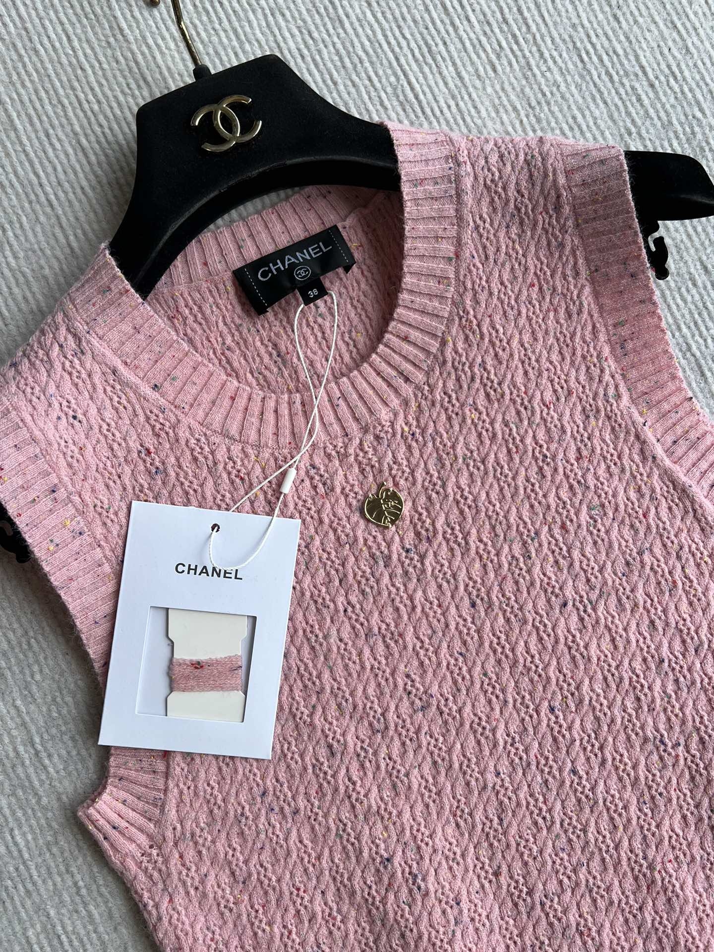 CC 25 Vest Pattern Wool 269549