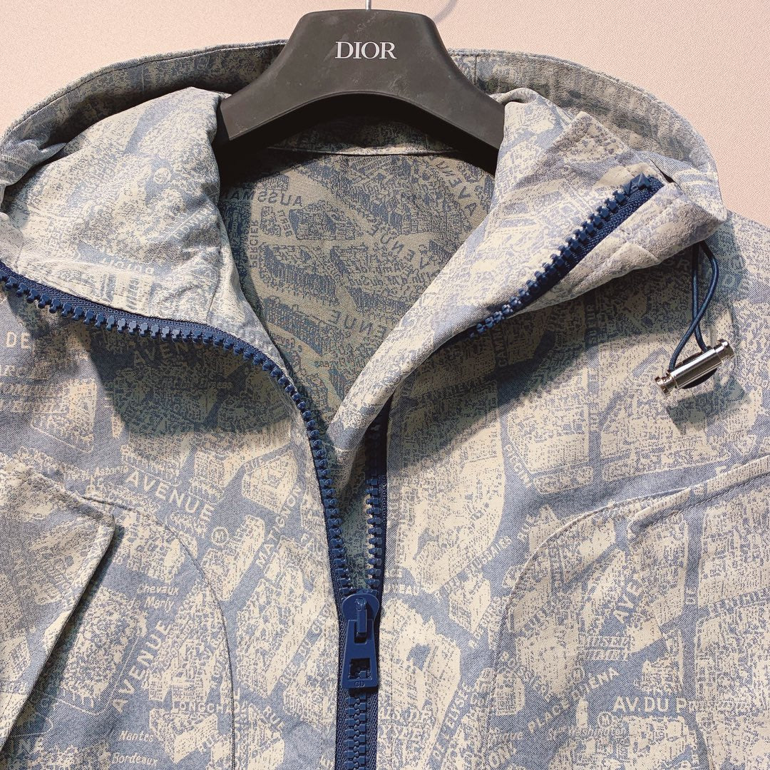 CD 25 City Map Jacket Polyester 296776