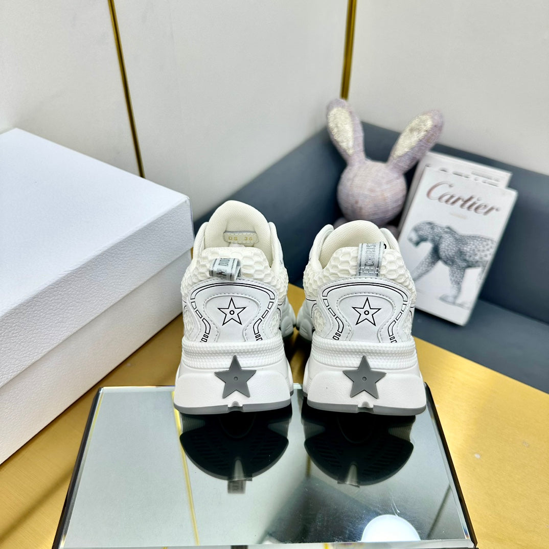 CD Chrono Sneaker 40mm In White Mesh Fabric 994570