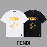 Fendi 2026 Men's Short-Sleeve T-Shirt Cotton 806054